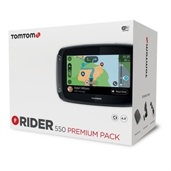 TomTom Rider 550 "Premium Pack" World MC Navigation GPS (EMEA)